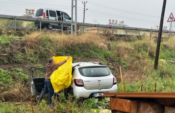 Alanya'da yağış kazaya neden oldu: 1’i ağır 5 kişi yaralı!