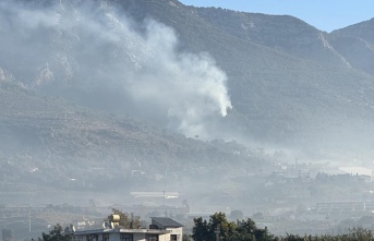 Alanya’da orman yangınında yaklaşık 10 dönüm zarar gördü!