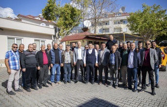 Başkan Yücel taksici esnafıyla buluştu