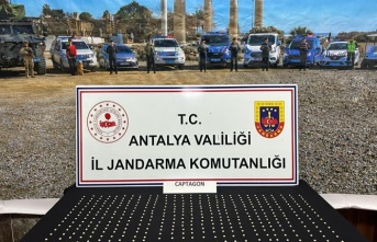 Jandarma ekiplerinden ‘hap’ operasyonu!