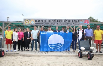 ALANYA 2023 YAZ SEZONU ÖNCESİ MAVİ BAYRAKLI İŞLETMELER DENETLENİYOR