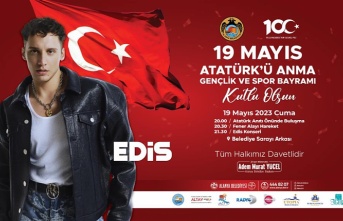 ALANYA’DA 19 MAYIS COŞKUSU FENER ALAYI YÜRÜYÜŞÜ VE EDİS KONSERİ İLE YAŞANACAK