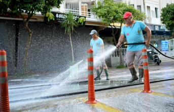 ALANYA BELEDİYESİ’NDEN BAYRAM TEMİZLİĞİ