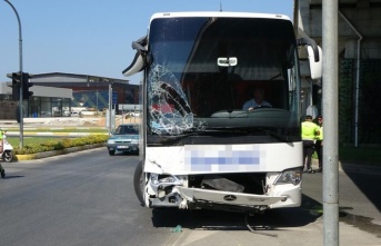 Kırmızı ışık ihlali yapan otobüs felakete sebep oldu