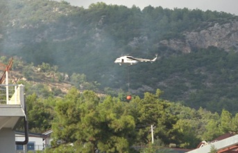 Ormanlık alanda çıkan yangın büyümeden söndürüldü