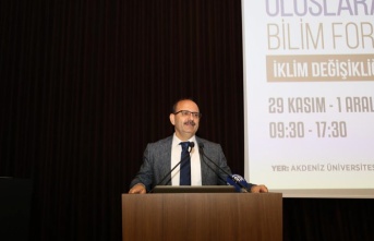 Uluslararası Antalya Bilim Forumu başladı