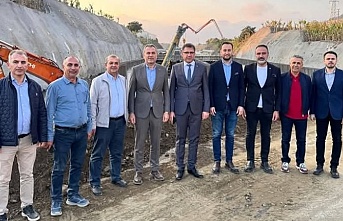 Tavlı Alanya’nın yeni çevre yolunda inceleme yaptı