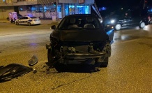 İki otomobilin karıştığı kazada 1 kişi yaralandı!