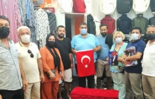 Alanya İYİ Parti'den Konaklı esnafına ziyaret