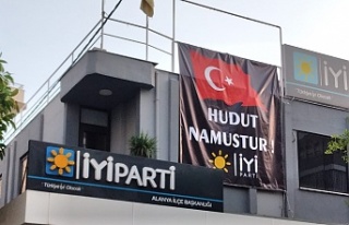 Alanya İYİ Parti’den ‘Hudut namustur’ mesajı