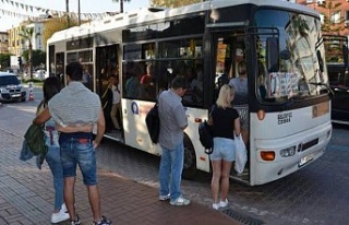 Alanya toplu ulaşıma zam!