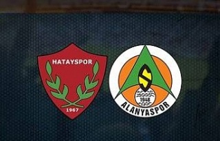 Hatayspor - Alanyaspor maçında kadrolar belli oldu