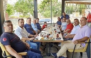 Mahmutlarspor yönetimi toplandı