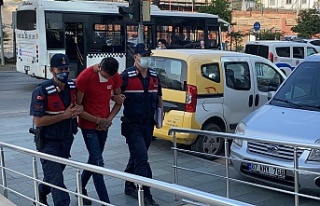 Alanya'da turistin telefonunu gasp eden şüpheli...