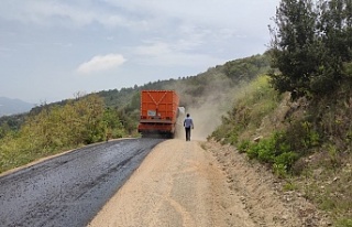 Alanya’da asfalt seferberliği sürüyor