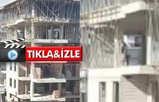 Alanya’da intihar girişimi! İnşaata çıkıp...