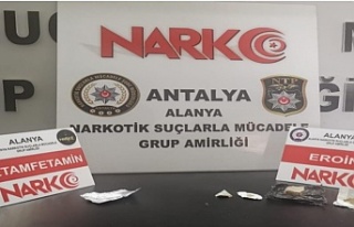 Alanya’da uyuşturucu operasyonu