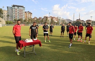 Alanyaspor'da Galatasaray maçı hazırlıkları...
