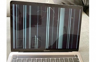 M1 MacBook sahipleri ekran çatlakları için Apple'a...