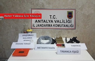 Alanya'da jandarmadan lüks rezidansa uyuşturucu...