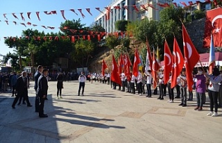 Alanya’da 29 Ekim Cumhuriyet Bayramı coşkuyla...