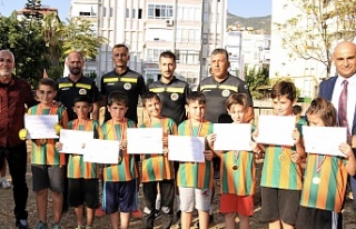 Alanya’da 'Sokaklar Bizim Futbol Projesi'nin...