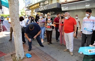 Başkan Şahin Alanya'da can dostlarımızı...