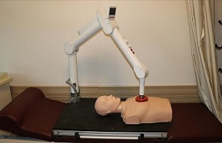 Kalp masajı yapan yerli robot geliştirildi