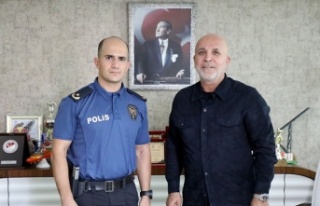 Patat'tan Başkan Çavuşoğlu'na ziyaret