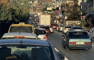 Alanya’da trafik çilesi