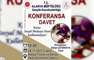 Müftü İlhan'dan konferansa davet