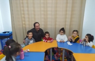 Alanya Müftüsü'nden miniklere ziyaret