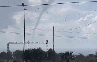 Alanya’da hortum paniği!