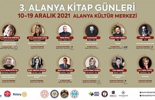 Alanya’da kitap günleri bugün başlıyor