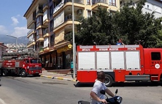 Alanya’da korkutan yangın!