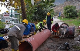 Alanya’daki içme suyu depoları yenileniyor