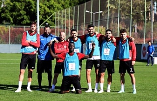 Alanyaspor, Malatyaspor maçı hazırlıklarını...