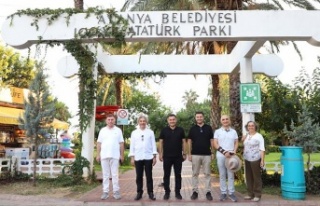 Bakan yardımcısı Ahmet Misbah Demircan Alanya’da...