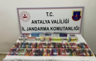 Manavgat'ta gümrük kaçağı sigara ele geçirdi!