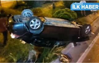 Alanya'da feci kaza: 1 yaralı!
