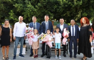 Alanya'da ilk ders zili çaldı