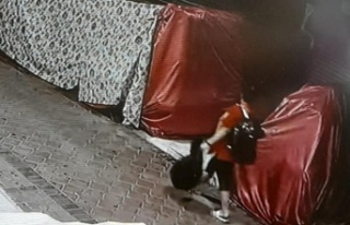 Çaldığı çantayı beğenmeyip başka dükkandaki...