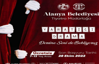 Alanya Belediyesi'nin “Ücretsiz Drama Kursları”...