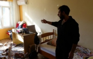 Manavgat'ta otelin su tankı patladı: Evi harabeye...