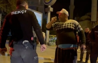 Polisin kaza yapıp kaçan alkollü sürücüyle sabır...