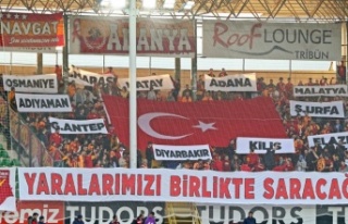 Alanyaspor maçında duygu dolu anlar