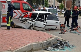 LPG yakıt tankını ön koltuğa kadar getiren kaza:...