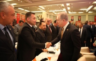 Başkan Yücel, MHP Belediye Başkanları Toplantısı’na...