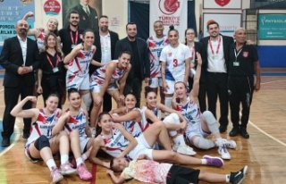 Alanya Belediyespor potada adını finale yazdırdı