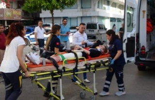 Elektrikli bisikletle kazasında Rus vatandaşı yaralandı